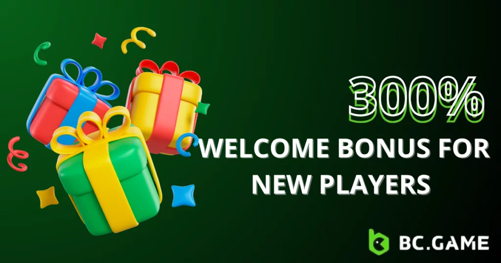 300% First Deposit Bonus for Indian Players at BC Game